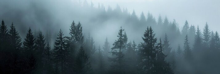 Abstract Texture Background With Ethereal, Misty Forests, Abstract Texture Background