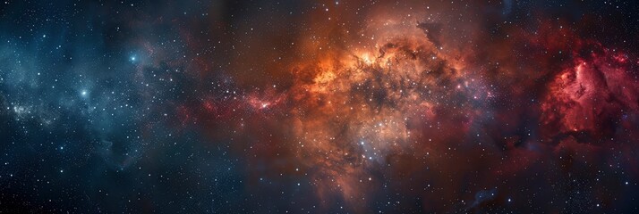 Fototapeta premium Abstract Texture Background With Cosmic, Galactic Star Fields In Dark Tones, Abstract Texture Background