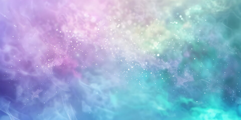 Abstract Backgrounds with Soft Pastel Hues in a Blue, Purple, and Green Gradient