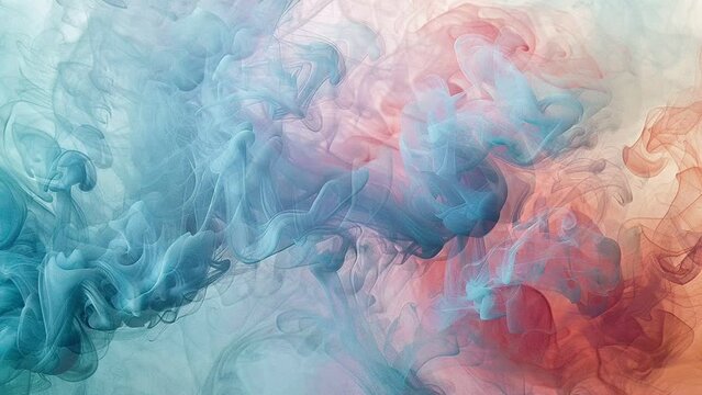 Abstract Watercolor Smoke Artistic pattern template