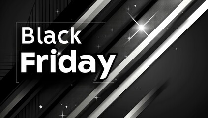 Obraz premium Black Friday Background, soft smooth lighting premium quality