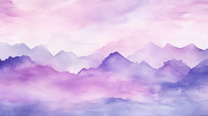 illustration watercolor mountains multicolored wallpaper background