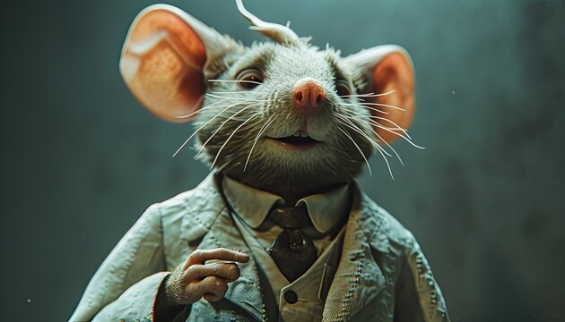 mouse using suit