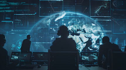 Incident Response and Cybersecurity Operations, incident response and cybersecurity operations with an image showing security teams coordinating response efforts during a cyber attack