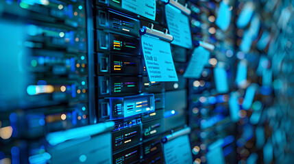 Metadata Tagging and Taxonomy Structures, the concept of digital data organization with an image showing metadata tagging and taxonomy structures being applied to files and documents