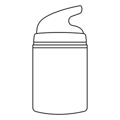 Bottles and tubes for cosmetic, cream, lotion and gel. Vector realistic mock up of 3d cosmetic package, blank containers with plastic clear caps isolated.