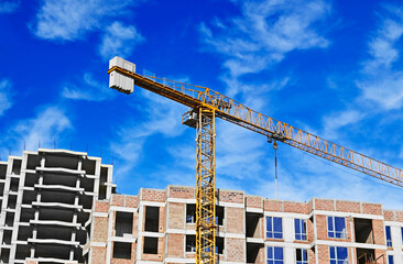 New building construction site