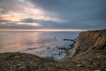 Golden Cove Tranquility at Sunset