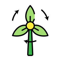 Wind power Filled