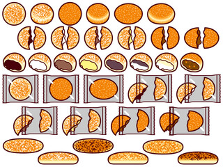 揚げパンセット