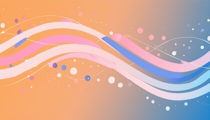 abstract futuristic background with pink blue glowing neon moving high speed wave lines and bokeh lights data transfer concept fantastic wallpaper