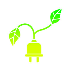 Green Energy Gradient Flat