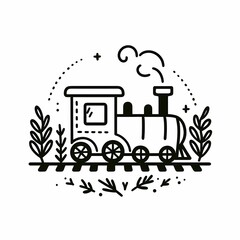 Naklejka premium Transport Fun: Exciting Means of Transport Coloring Pages