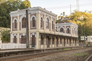 Old railway station of the city of Engenheiro Paulo de Frontin