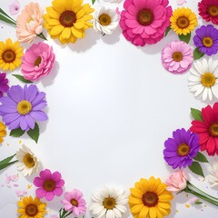 하얀배경 spring 꽃 플라워 사진프레임 flower summer 플라워프레임 봄꽃 fall nature 플라워 사진틀