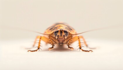 Cockroach Close-Up Front View