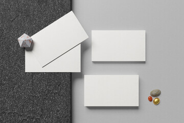 Clean Business Card Mockup for showcasing your design to clients