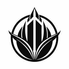 Business corporation logo concept vector art illustration