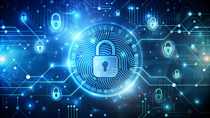 technology digital data background.