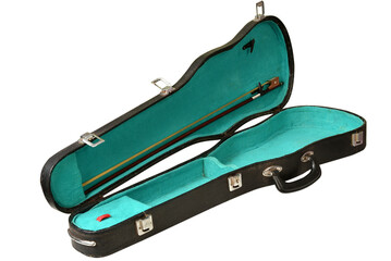 hard case used protection for violin string instrument played with bow orchestra music and...
