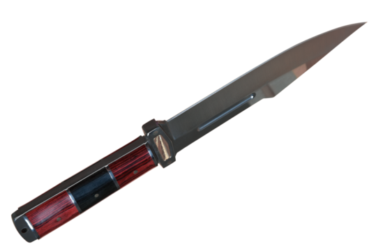 steel knife metal cutting instrument kitchen and hunting tool dagger