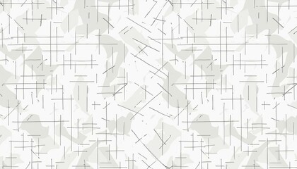 Seamless subtle white linen textile  background texture overlay. Abstract cloth fabric grayscale displacement, bump or height map. Simple panoramic banner wallpaper pattern