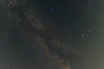 夏の大三角と天の川