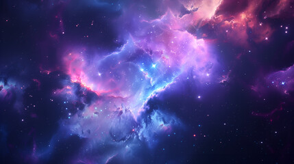 Galaxy Space of Nebula landscape