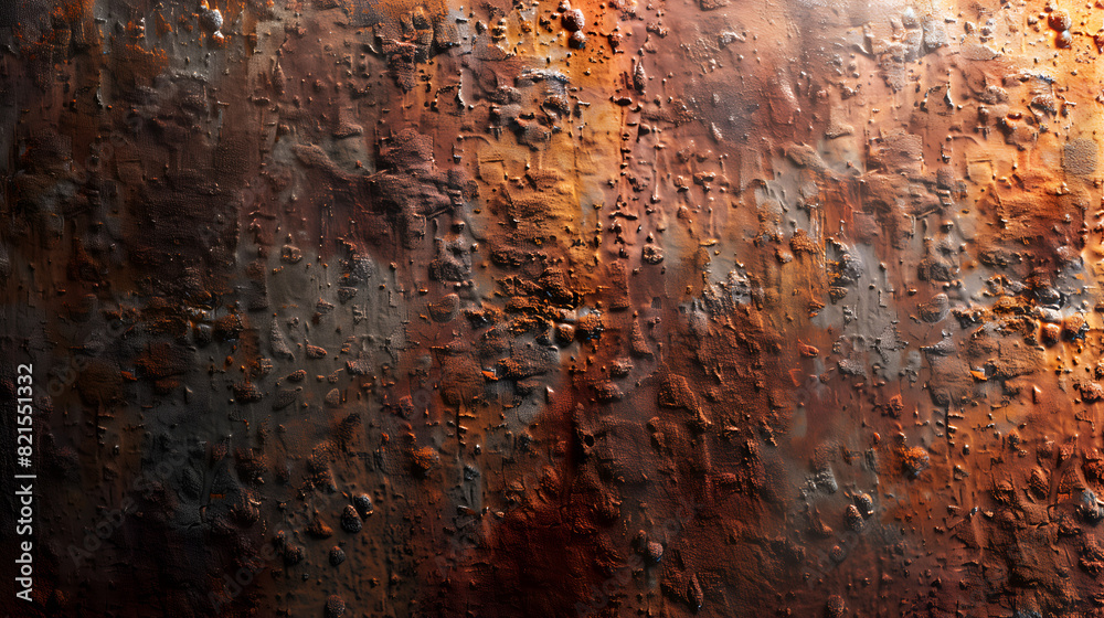 Canvas Prints rusty metal surface texture