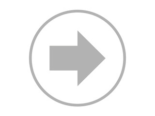 Right arrow button design illustration