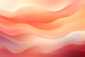 Fototapeta premium Abstract background with smooth gradient waves in warm colors, perfect for design projects, websites, or presentations.