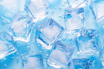 ice cubes background