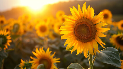 Obraz premium 해바라기