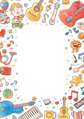 Fototapeta premium 楽しいフレーム