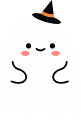 Halloween Ghost Illustration