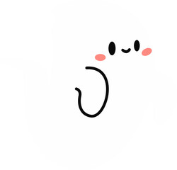 Halloween Ghost Illustration