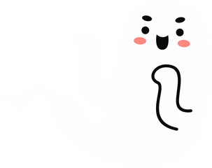 Halloween Ghost Illustration