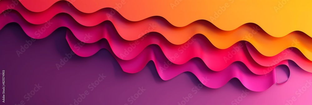 Fototapete futuristic melting patterns in vibrant psychedelic colors: digital artwork for modern installations 