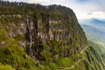 Wawushan National Forest Park, Meishan city, Sichuan province, China