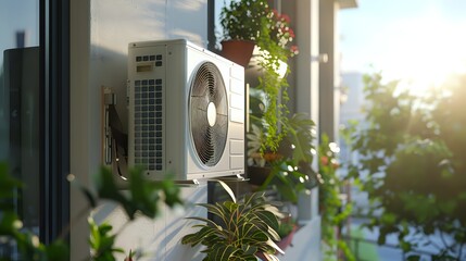 The outdoor unit of an air conditioner