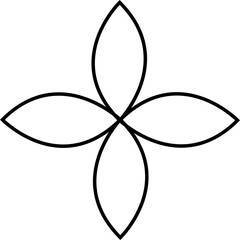 Set of star shapes. Design decoration