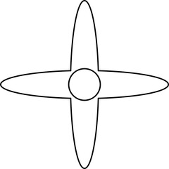 Set of star shapes. Design decoration