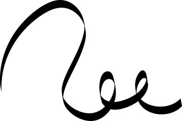 Ribbon element, greeting cards, wedding, birthday, valentine