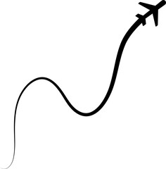 Airplane routes, travel, tracing, flight. Business concept