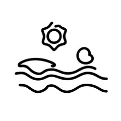 Summer Icon Outline