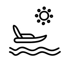 Summer Icon Outline