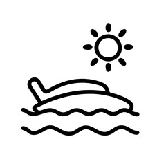 Summer Icon Outline