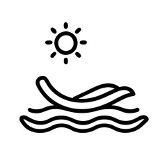 Summer Icon Outline