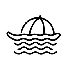Summer Icon Outline