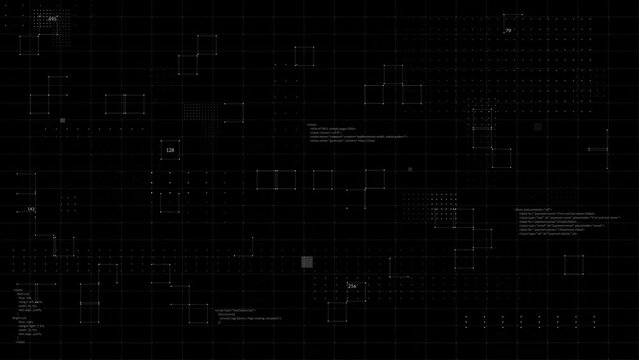Animated Grid background, overlay background, Animated  Retro